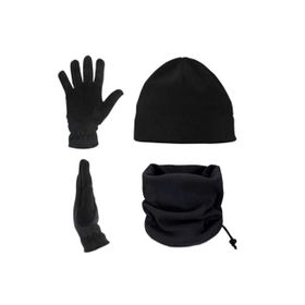 Buris 3'lü Set Polar Bere Boyunluk ve Polar Eldiven