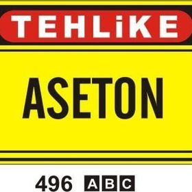 Buris Aseton Uyarı Levhası