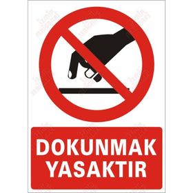 Buris Dokunmak Yasaktır Levha