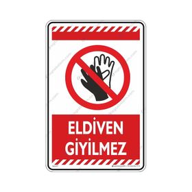Buris Eldiven Giyilmez Levha