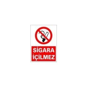 Buris Sigara İçilmez Uyarı Levhası