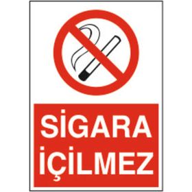 Buris Sigara İçilmez Uyarı Levhası
