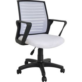 Bürocci 2284L0550 Likya Beyaz File Plastik Ayaklı Çalışma Koltuğu