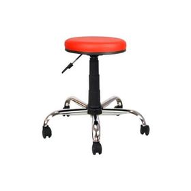 Bürocci 2999D0116 Kırmızı Metal Ayaklı Tabure
