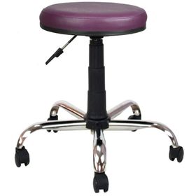 Bürocci 2999D0124 Mor Metal Ayaklı Tabure
