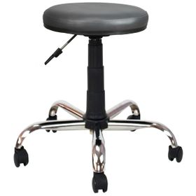 Bürocci 2999D0125 Gri Metal Ayaklı Tabure