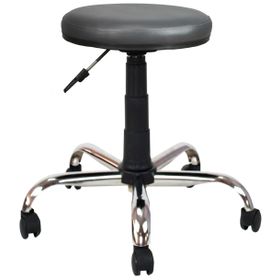 Bürocci 2999D0125 Gri Metal Ayaklı Tabure