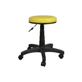 Bürocci 2999G0113 Sarı Plastik Ayaklı Yüksek Tabure