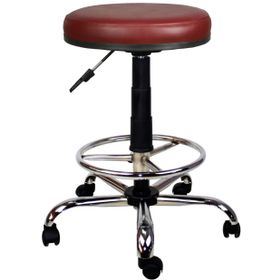 Bürocci 2999T0102 Bordo Metal Ayaklı Yüksek Tabure