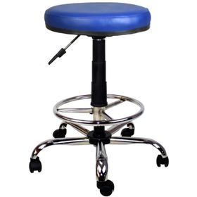 Bürocci 2999T0109 Lacivert Metal Ayaklı Yüksek Tabure