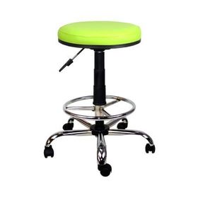 Bürocci 2999T0110 Yeşil Metal Ayaklı Yüksek Tabure