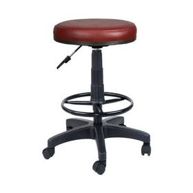 Bürocci 2999U0102 Bordo Plastik Ayaklı Yüksek Tabure