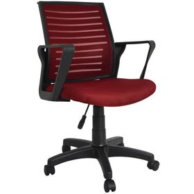 Bürocci Likya 2284L0547 Bordo Plastik Ayaklı Ofis Çalışma Koltuğu
