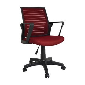 Bürocci Likya 2284L0547 Bordo Plastik Ayaklı Ofis Çalışma Koltuğu
