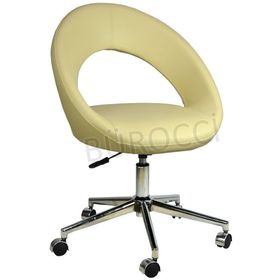 Bürocci Miranda Krem Metal Ayaklı Çalışma Koltuğu