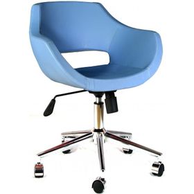 Bürocci Viva Mavi Metal Ayaklı Çalışma Koltuğu