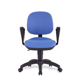 Bürosit Cosmo Kolçaklı Mavi Çalışma Koltuğu