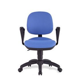Bürosit Cosmo Kolçaklı Mavi Çalışma Koltuğu