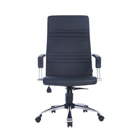 Bürosit Dolphin 9 Krom Siyah Yönetici Koltuğu