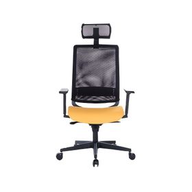 Bürosit Reflex 9 Başlıklı Plastik Siyah Yönetici Koltuğu
