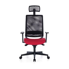 Bürosit Reflex 9 Başlıklı Plastik Siyah Yönetici Koltuğu