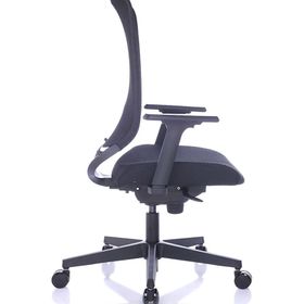 Bürosit Reflex 9 Plastik Siyah Çalışma Koltuğu