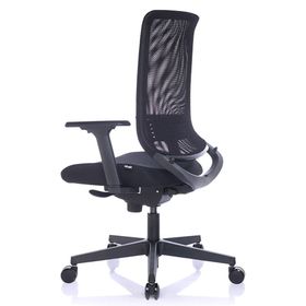 Bürosit Reflex 9 Plastik Siyah Çalışma Koltuğu