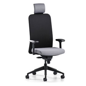 Bürotime Comfy Başlıklı Siyah Antrasit Çalışma Koltuğu
