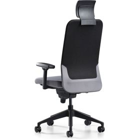 Bürotime Comfy Başlıklı Siyah Antrasit Çalışma Koltuğu
