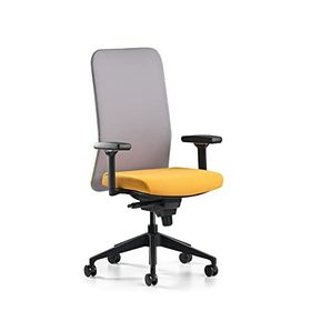 Bürotime Comfy Gri Sarı Çalışma Koltuğu