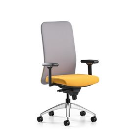 Bürotime Comfy Gri Sarı Çalışma Koltuğu