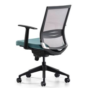 Bürotime Cozy Sabit T Kol Plastik Ayak Mint Yeşili/Gri Çalışma Koltuğu