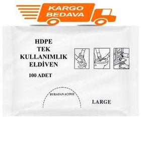 Burpak 100'lü Şeffaf Eldiven