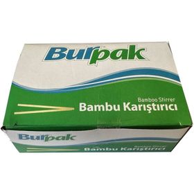 Burpak Bambu 11 cm Tahta Karıştırıcı