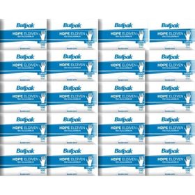 Burpak Hdpe İş Temizlik Tek Kullanımlık Şeffaf Büyük Boy 100 Adet Eldiven