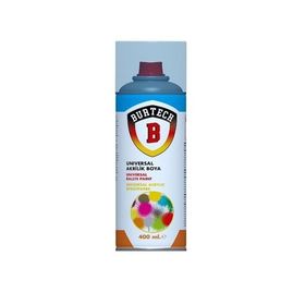 Burtech Yüksek Isı Dayanımlı Siyah 400 ml Akrilik Sprey Boya