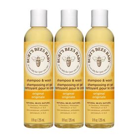 Burt's Bees 792850727333 3x235 ml Bebek Saç ve Vücut Şampuanı