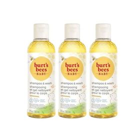 Burt's Bees Baby 3x236.5 ml Bebek Saç ve Vücut Şampuanı