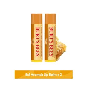 Burt's Bees Honey Lip Balm Blister 4,25 gr x 2 Adet Blister Ambalaj Bal Aromalı Dudak Bakım Kremi