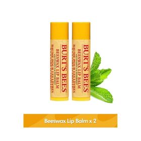 Burt's Bees Lip Balm Beeswax Nane Ferahlığı 2x4.25 gr Lip Balm