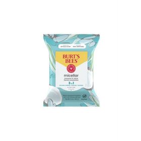 Burt's Bees Micellar Facial Towelettes With Coconut and Lotus Hindistan Cevizli ve Lotuslu Tüm Cilt Tipleri İçin %99 30 Adet 144.5 gr Doğal Kökenli Yüz Temizleme Mendili