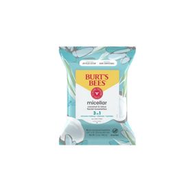 Burt's Bees Micellar Facial Towelettes With Coconut and Lotus Hindistan Cevizli ve Lotuslu Tüm Cilt Tipleri İçin %99 30 Adet 144.5 gr Doğal Kökenli Yüz Temizleme Mendili