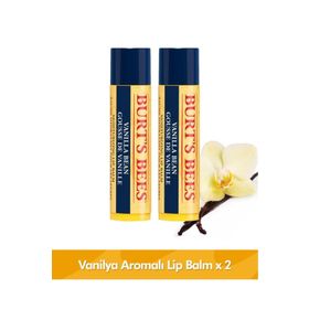 Burt's Bees Vanilla Bean Lip Balm x 2 Adet Vanilya Aromalı Dudak Bakım Kremi