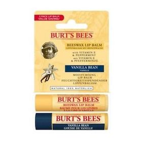 Burt's Bees Vanilla Dudak Balmı + Beeswax Dudak Balmı