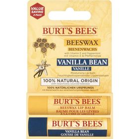 Burt's Bees Vanilla Dudak Balmı + Beeswax Dudak Balmı