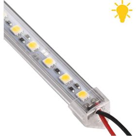 Burul 100 cm Şeffaf Alüminyum Şerit 12 Volt Gün Işığı 1 m Led Işık Aydınlatma