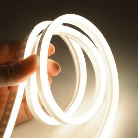 Burul Atlantis Neon Hortum Işık Aç Kapat Düğmeli 220 Volt Fiş Dahil Beyaz 10 mt LED Şerit Aydınlatma