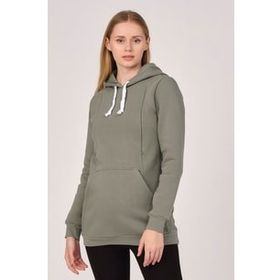 Busa Çağla Termal Emzirme Detaylı Kapüşonlu Hamile Sweatshirt