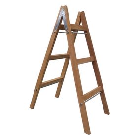 Buse A Tipi 110 cm 3 Basamak Ahşap Boyacı Merdiven