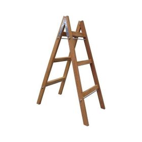 Buse A Tipi 110 cm 3 Basamak Ahşap Boyacı Merdiven